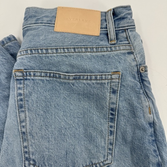 EVERLANE The Original Cheeky Straight Jeans Light Wash Denim Size 27 - Picture 5 of 16